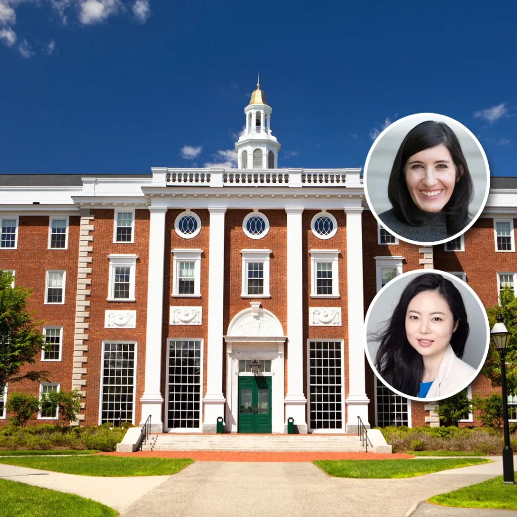 Harvard Business School-Rebecca Karp-Shu Lin shown as authors of Olive Young case study