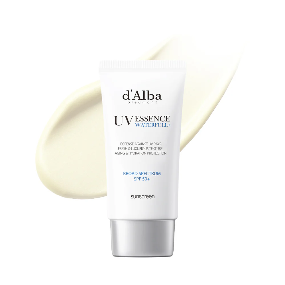 skincare for sensitive skin - d'Alba Piedmont UV essence waterfull