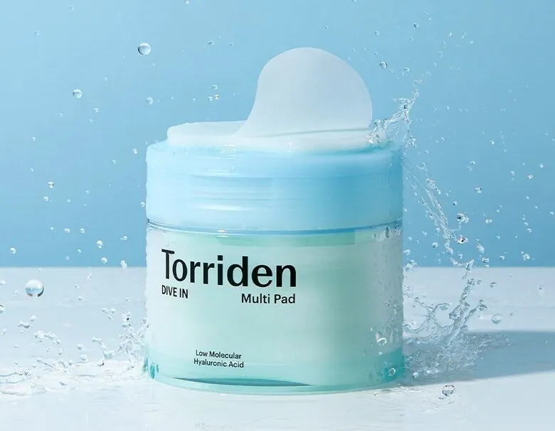 Torriden skincare Dive In multi pad