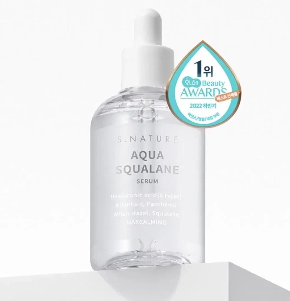 skincare for sensitive skin - S.NATURE aqua squalane serum